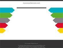 Tablet Screenshot of myaccoumtaccess.com